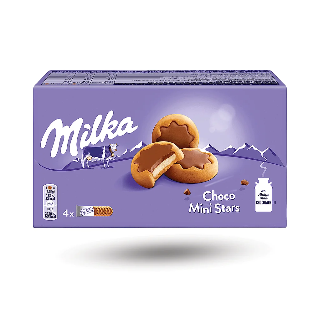 מילקה צ׳וקו מיני סטארס 150 גרם